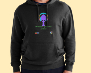 Sweater "DON'T SPEAK TO THE GARDNER"